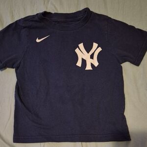 Nike Kids 4T Dark Blue NY Yankees T-Shirt Aaron Judge 99 NYY